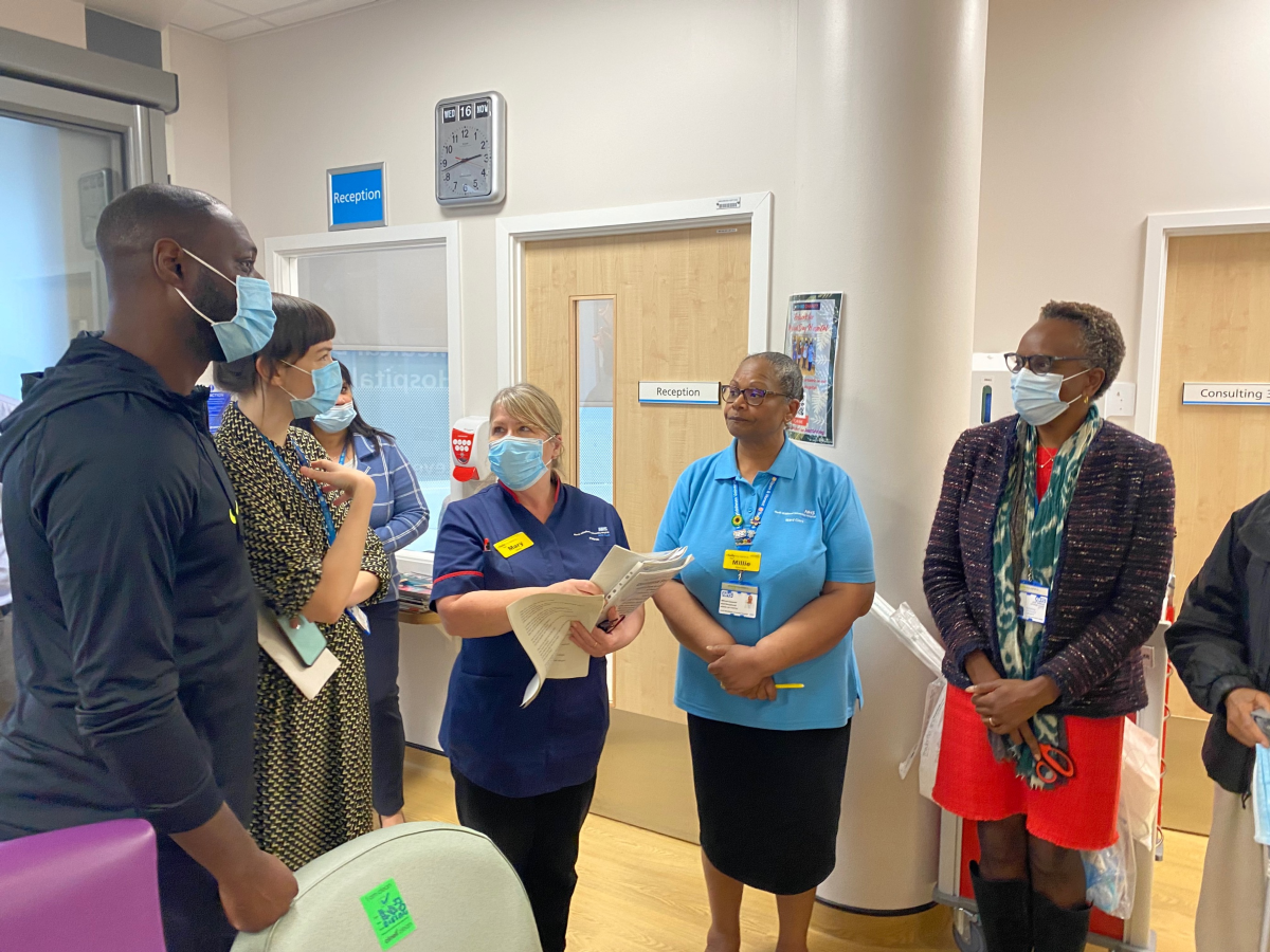 Ledley talking to staff